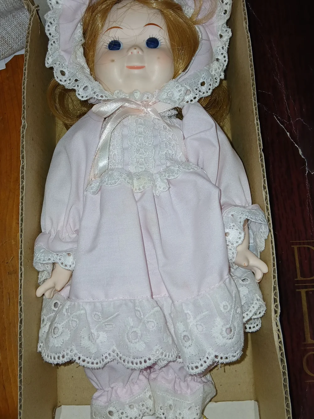 Delicate Pink Lace Baby Doll by